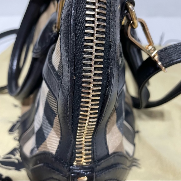 Burberry Pre-owned Bridle House Check Orchard Bowling Bag - Picture 7 of 16